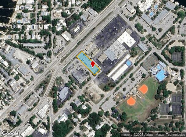 99551 Overseas Hwy, Key Largo, FL Parcel Map