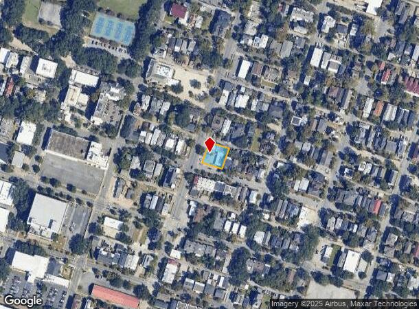  1114 Abercorn St, Savannah, GA Parcel Map