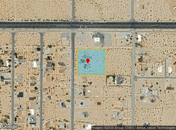  6555 Indian Cove Rd, Twentynine Palms, CA Parcel Map
