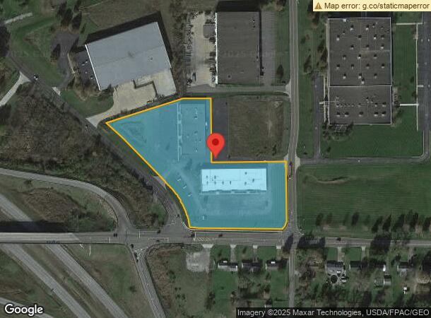  525 Frost Rd, Streetsboro, OH Parcel Map