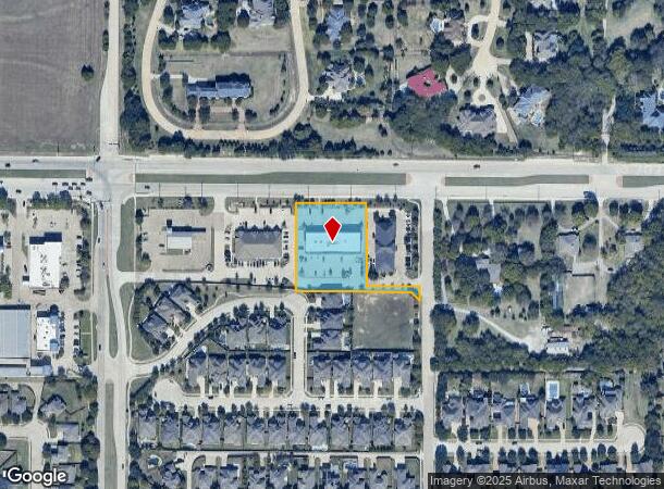 1680 E Stacy Rd, Allen, TX Parcel Map