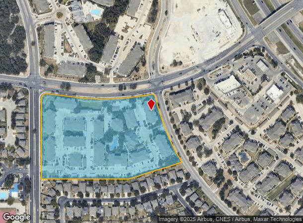  8823 Dugas Dr, San Antonio, TX Parcel Map