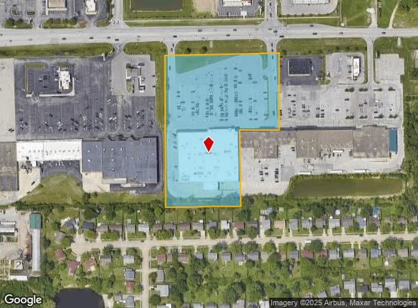  5325 E Thompson Rd, Indianapolis, IN Parcel Map
