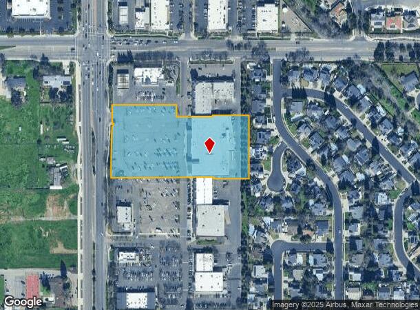 1157 N Willow Ave, Clovis, CA Parcel Map