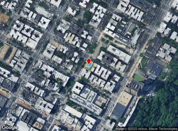  524 W 184Th St, New York, NY Parcel Map