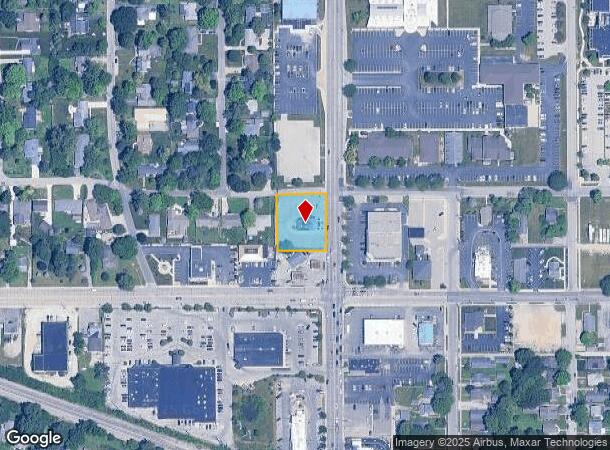  115 S Tillotson Ave, Muncie, IN Parcel Map