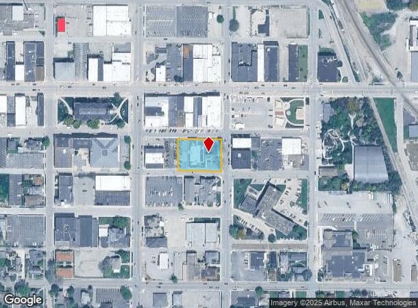 201 S 14Th St, New Castle, IN Parcel Map