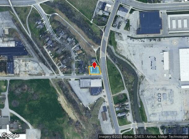  2119 N Clinton St, Fort Wayne, IN Parcel Map