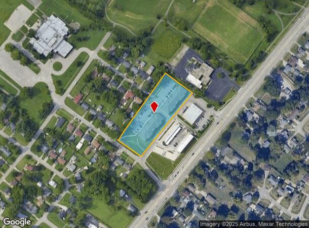  3311 Bridwell Dr, Louisville, KY Parcel Map