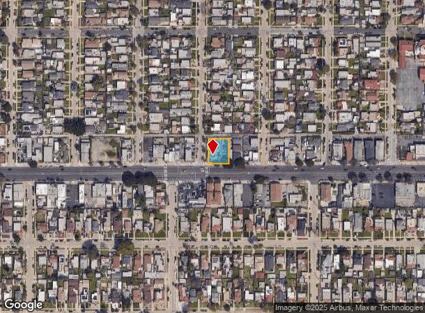  2525 W Florence Ave, Los Angeles, CA Parcel Map