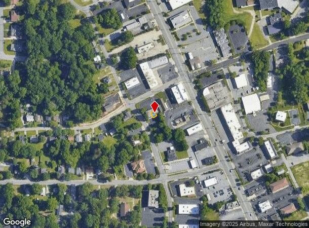  1416 Long St, High Point, NC Parcel Map