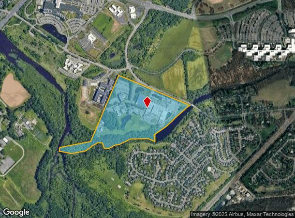  250 Plainsboro Rd, Plainsboro, NJ Parcel Map