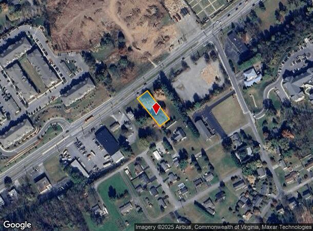 2745 Orange Ave Ne, Roanoke, VA Parcel Map