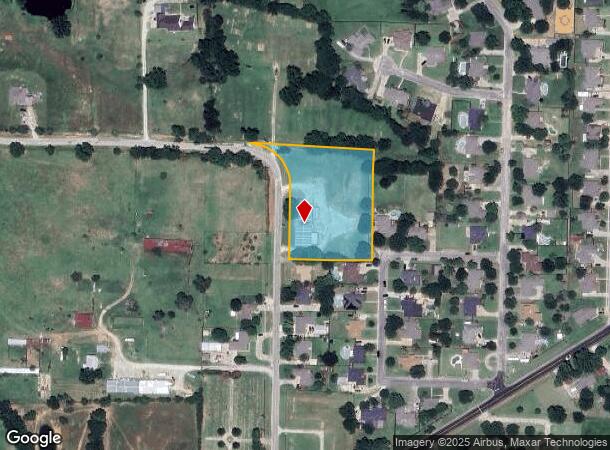  1324 N Saint James Rd, Pilot Point, TX Parcel Map