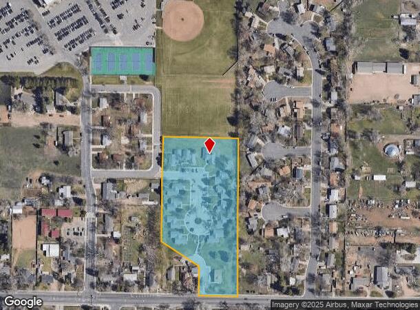 400 Impala Cir, Fort Collins, CO Parcel Map