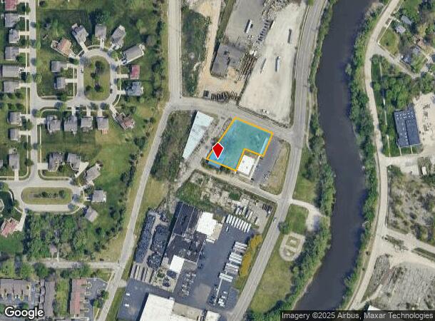 1402 Saint John St, Flint, MI Parcel Map