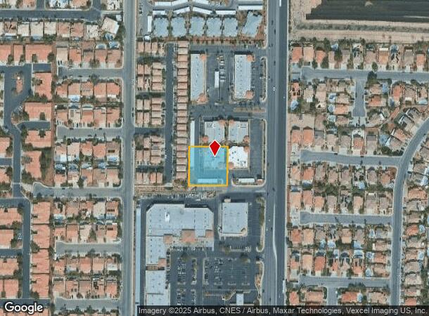 4785 S Durango Dr, Las Vegas, NV Parcel Map