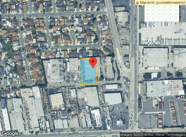  543 E Airline Way, Gardena, CA Parcel Map