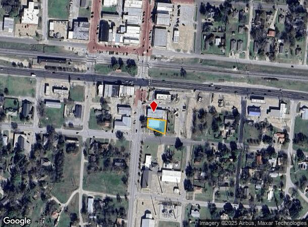  129 S 4Th St, Wills Point, TX Parcel Map