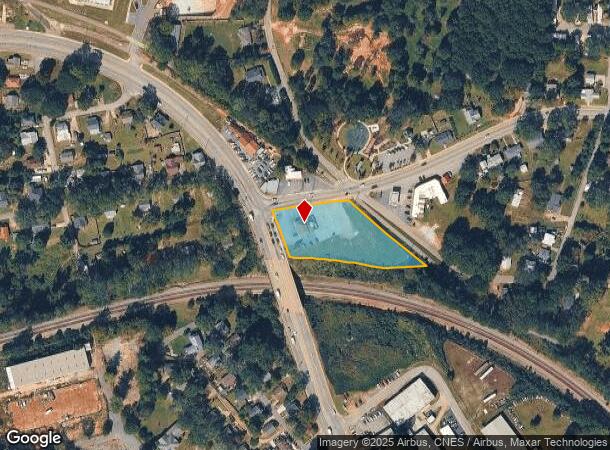  902 W Main St, Easley, SC Parcel Map