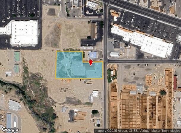 120 S Allen Rd, Fallon, NV Parcel Map