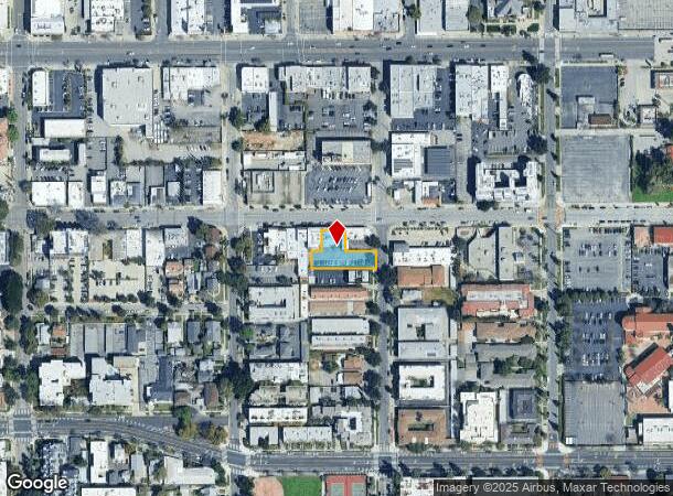 1224 E Green St, Pasadena, CA Parcel Map