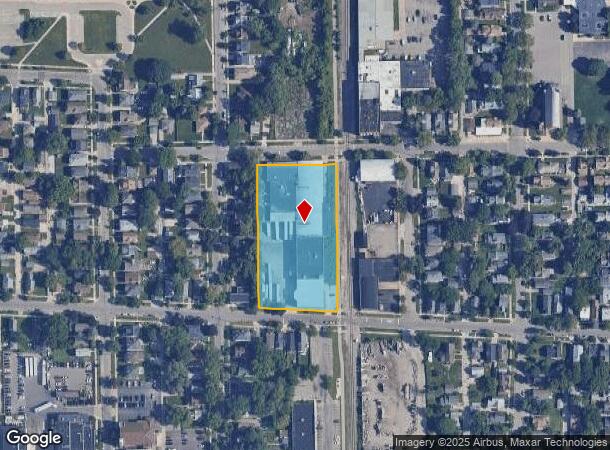 630 Myrtle St Nw, Grand Rapids, MI Parcel Map