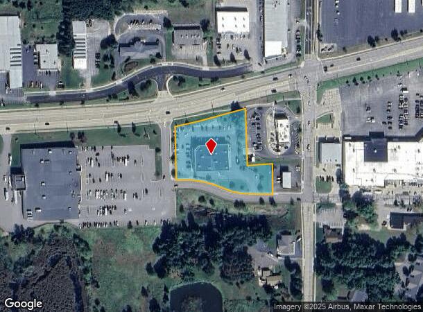 925 W Fulton St, Waupaca, WI Parcel Map