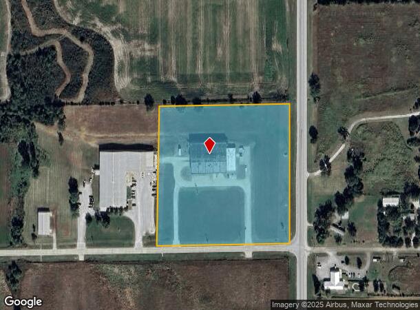 2107 Jothi Ave, Parsons, KS Parcel Map