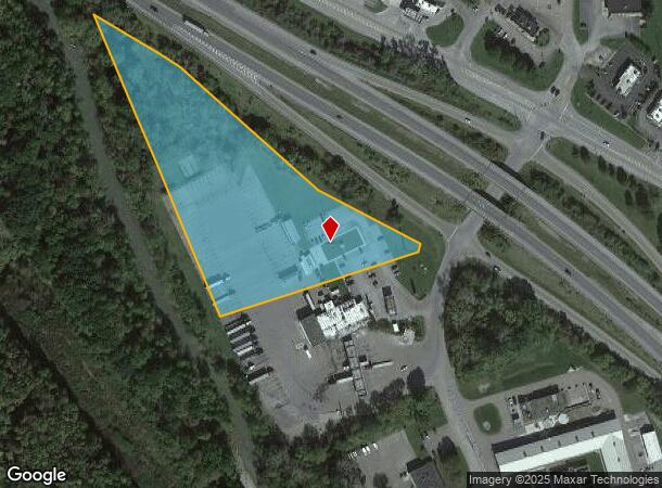  9616 Commerce Dr, Dansville, NY Parcel Map