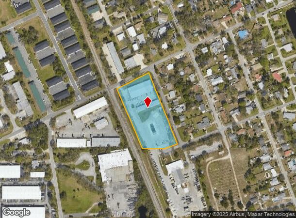 500 Oak St, Port Orange, FL Parcel Map