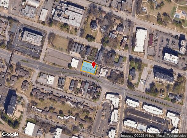  660 Jefferson Ave, Memphis, TN Parcel Map