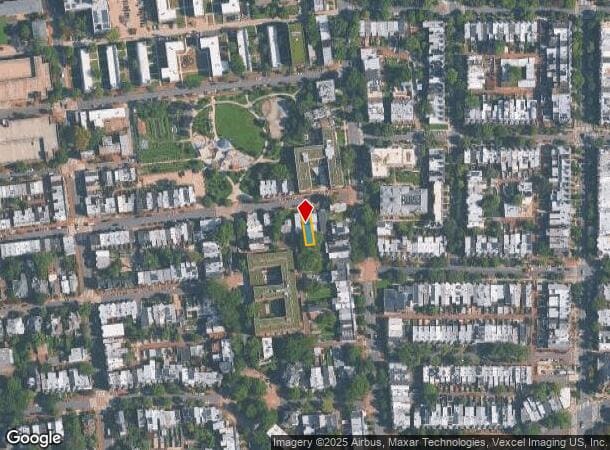 212 Elm St Nw, Washington, DC Parcel Map