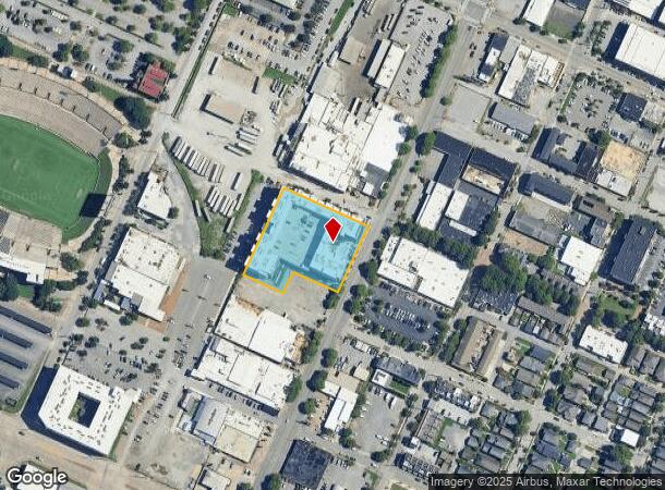  1701 Broad St, Chattanooga, TN Parcel Map