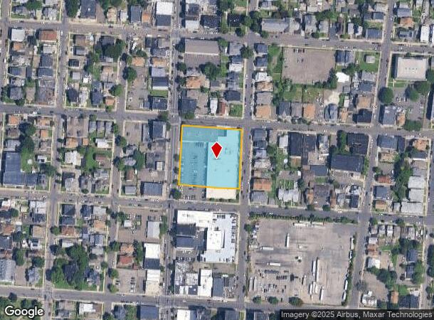 1012 E Main St, Bridgeport, CT Parcel Map