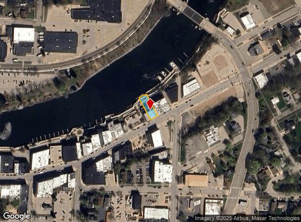  318 River St, Manistee, MI Parcel Map