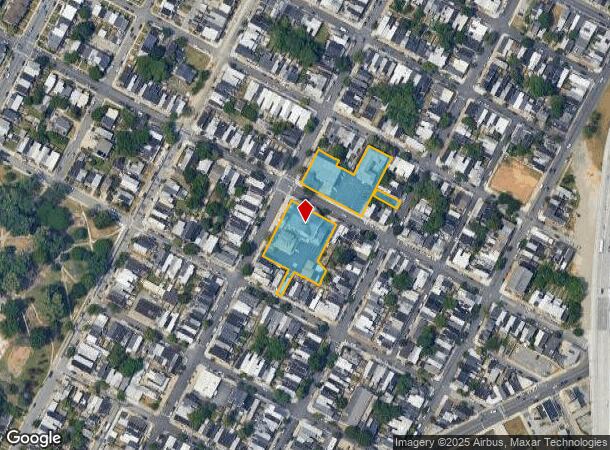  408 S Harrison St, Wilmington, DE Parcel Map