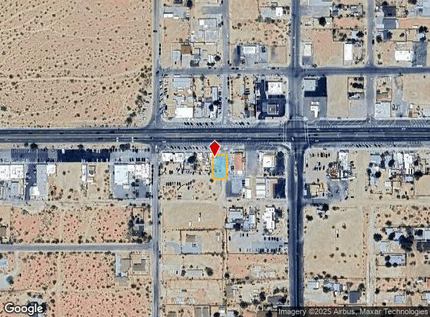 61739 29 Palms Hwy, Joshua Tree, CA Parcel Map