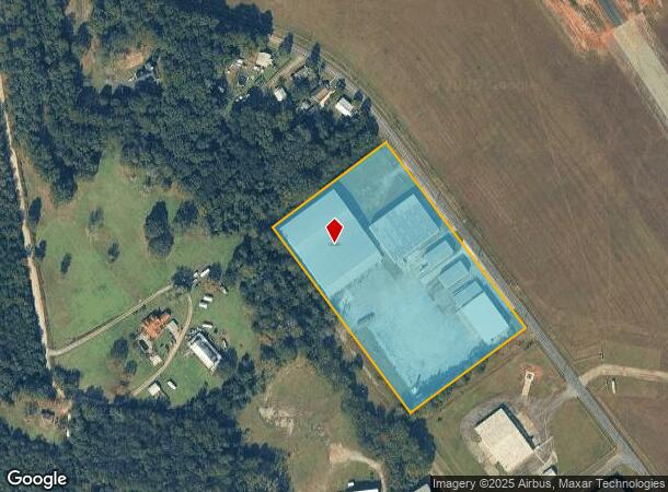  2351 Hubbard Rd, Macon, GA Parcel Map