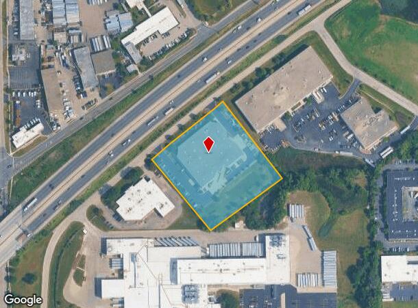 Frontage Rd, Burr Ridge, IL Parcel Map