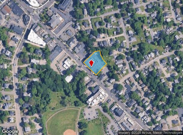  122 Washington St, Weymouth, MA Parcel Map