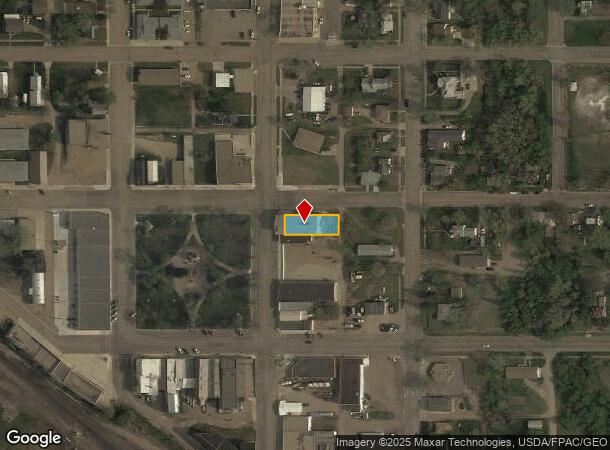  120 N Central Ave, Kenmare, ND Parcel Map