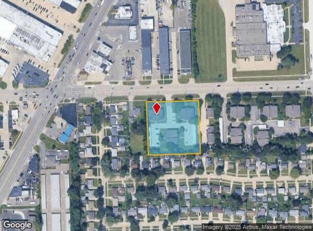 18440 E 14 Mile Rd, Fraser, MI Parcel Map