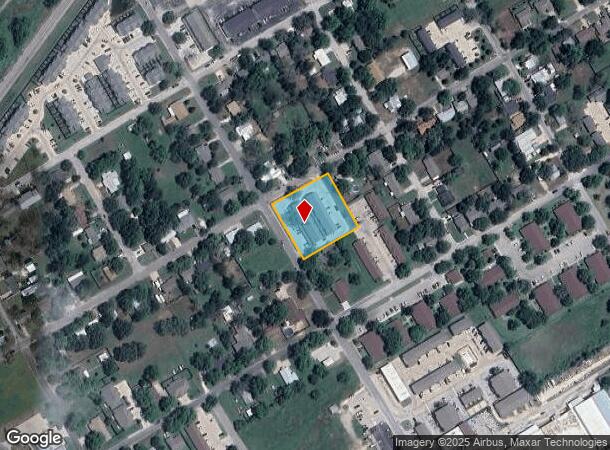  701 S Lillian St, Stephenville, TX Parcel Map