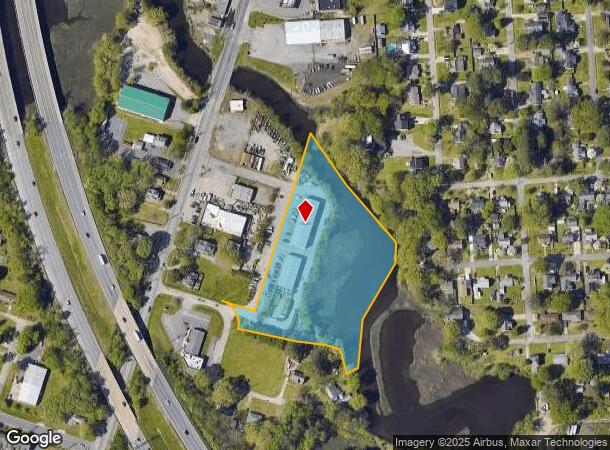  709 Falcon Ave, Chesapeake, VA Parcel Map