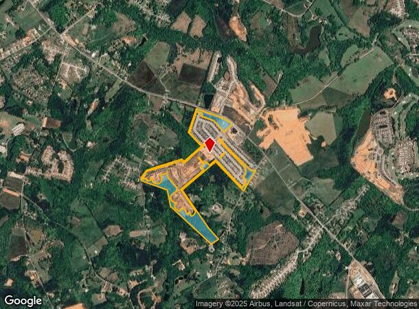 1641 Hog Mountain Rd, Statham, GA Parcel Map