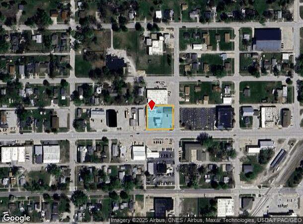  1101 W Sheridan Ave, Shenandoah, IA Parcel Map