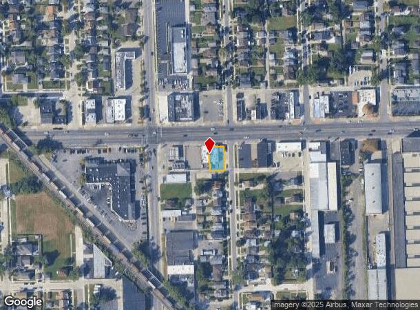  14507 W Warren Ave, Dearborn, MI Parcel Map