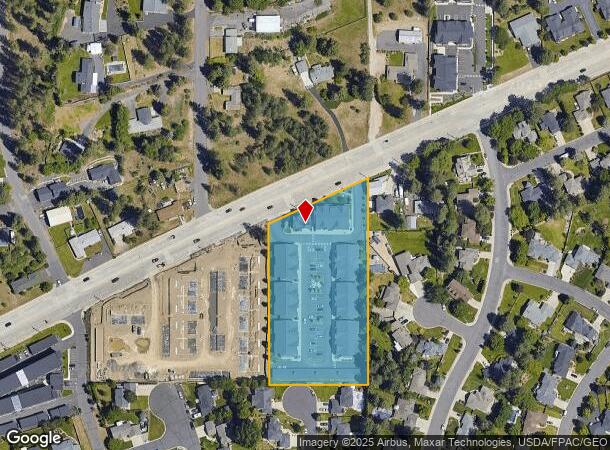 824 E Hastings Rd, Spokane, WA Parcel Map