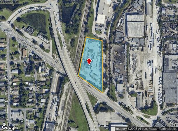 1377 Dr Martin Luther King Jr Blvd, Pompano Beach, FL Parcel Map